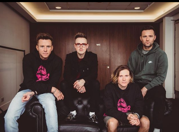McFlyTom, Danny, Dougie e Harry voltaram a ativa com a banda McFly. A turnê que celebra a volta da banda chega ao Brasil em março, com apresentações em Belo Horizonte e Rio de Janeiro. - Reprodução/Instagram