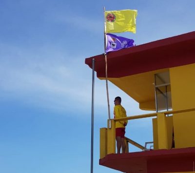A v&iacute;tima foi salva pelos bombeiros e encaminhada ao hospital de Navegantes&nbsp; – Foto: Corpo de Bombeiros Militares