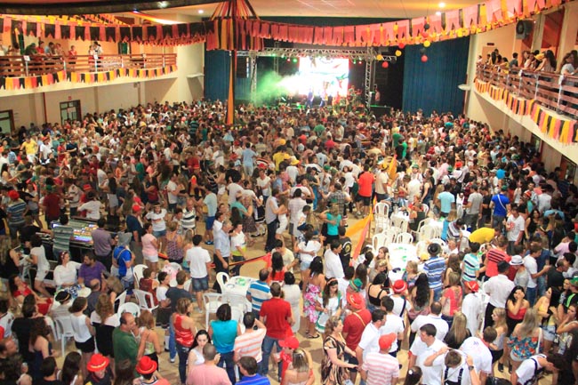 Festa ocorre em vários pontos do município, inclusive no Centro de Eventos &#8211; Foto: Divulgação/ND