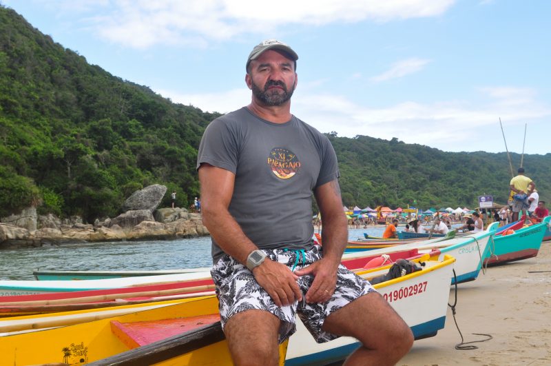 Renato da Silva diz que travessia &eacute; um patrim&ocirc;nio da Guarda – Foto: Gabriel Lain/ND