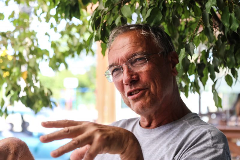 Ronaldo de Andrade fala sobre os tempos de juventude com Vera – Foto: Anderson Coelho/ND