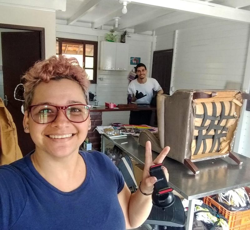 Amigos e hoje sócios, Paula Freitas e Jacson Malheiros, do Saúva Lab – Foto: Divulgação/ND