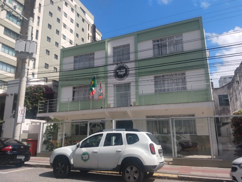 Edif&iacute;cio Christiane, onde morou Vera Linhares de Andrade – Foto: Bruna Stroisch/ND