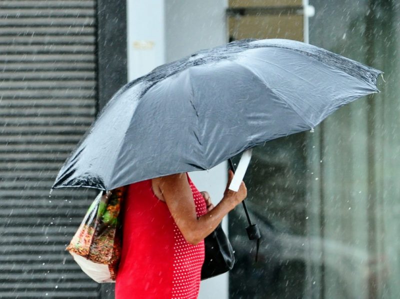 Grande Florian&oacute;polis e Litoral Norte t&ecirc;m alerta para chuva volumosa – Foto: Gabriel Lain/Arquivo/ND
