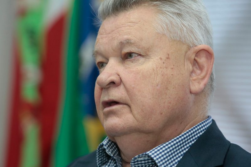 Prefeito faz an&aacute;lise do mandato at&eacute; o momento e discute as metas para 2020 – Foto: Jaksson Zanco/Prefeitura de Joinville/ND