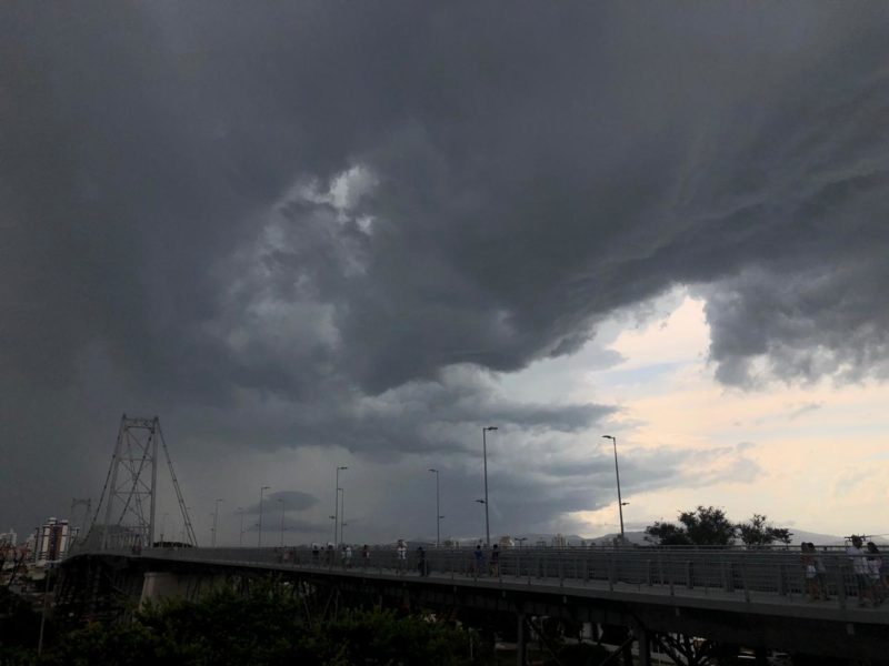 Florianópolis registra acumulado de 137 mm de chuva nos últimos três dias- Foto: Flavio Tin/Arquivo/ND