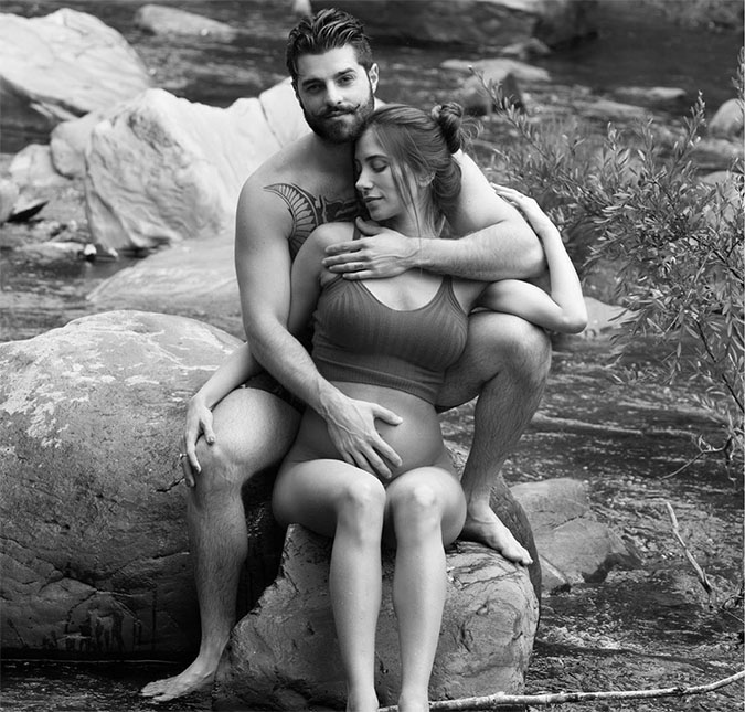 Casal anunciou a gravidez em julho de 2019 – Foto: Divulga&ccedil;&atilde;o