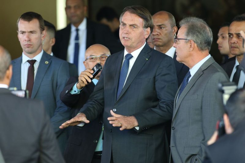 O presidente Jair Bolsonaro n&atilde;o sabe ainda se vai ao&nbsp;F&oacute;rum Econ&ocirc;mico Mundial- Foto: Fabio Rodrigues Pozzebom/Ag&ecirc;ncia Brasil/ND