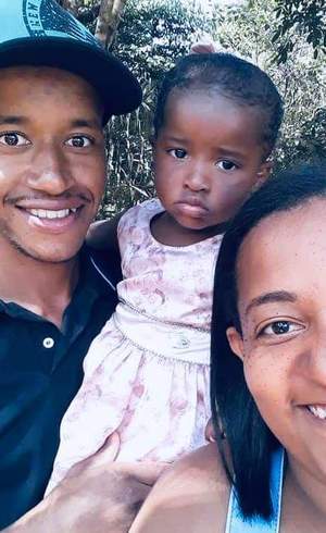 Nath&aacute;lia perdeu o marido na trag&eacute;dia de Brumadinho – Foto: Arquivo pessoal/Reprodu&ccedil;&atilde;o R7