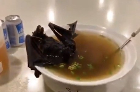 Sopa de morcego &eacute; prato comum em Wuhan – Foto: Reprodu&ccedil;&atilde;o/Twitter