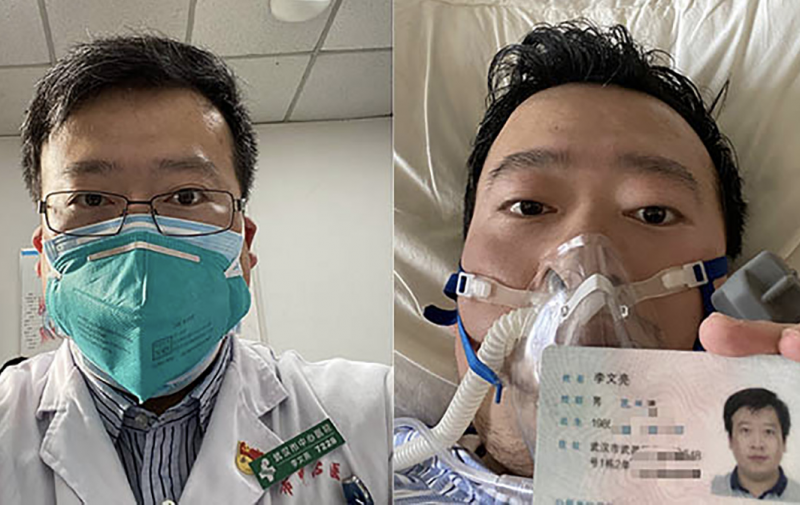 M&eacute;dico Li Wenliang foi o primeiro a dar alerta sobre sobre o perigo do que viria a ser conhecido como o coronav&iacute;rus de Wuhan – Foto: Reprodu&ccedil;&atilde;o