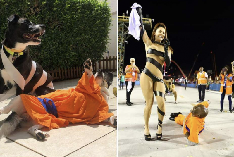 A Buba e Toquinho fizeram mais sucesso do que a atriz Deborah Secco e Renato Sorriso – Foto: Reprodu&ccedil;&atilde;o Instagram