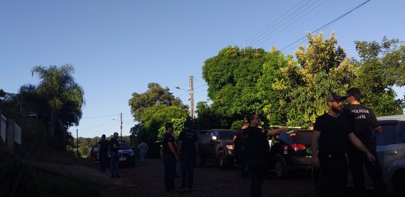 Operação foi no início da manhã desta sexta-feira &#8211; Foto: Polícia Civil/Divulgação/ND