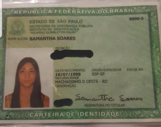 Samantha do Valle, de 20 anos, foi morta por um cliente após um programa dentro do estabelecimento no Sul da Ilha – Foto: Divulgação ND