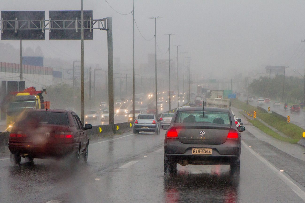 Chuva volta a dar as caras em Santa Catarina