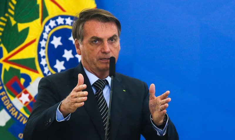 O presidente da República,Jair Bolsonaro, autorizou a contratação de terceiros para a prestação dos serviços do INSS &#8211; Foto: Antonio Cruz/Agência Brasil/ND