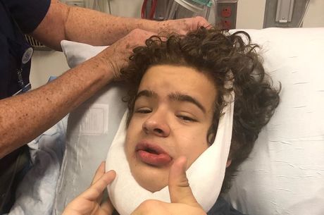 Gaten disse passar bem apesar de express&atilde;o em foto – Foto: Reprodu&ccedil;&atilde;o/Instagram