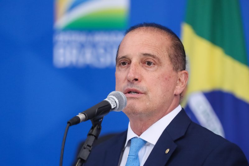 Ministro da Cidadania, Onyx Lorenzoni, recomendou clareza nas informações de CPF’s inconclusos que estão sob análise – Foto: Foto: Isac Nóbrega/PR