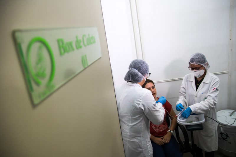 LACEN (Laboratório Central de Saúde Pública do Pará) presta orientações para prevenção do novo coronavirus -Fotos: Pedro Guerreiro / Ag. Pará/Fotos Públicas/ND