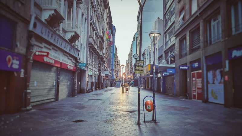 Centro de Porto Alegre em meio ao isolamento provocado pelo coronavírus – Foto: Prefeitura de Porto Alegre/Divulgação/ND