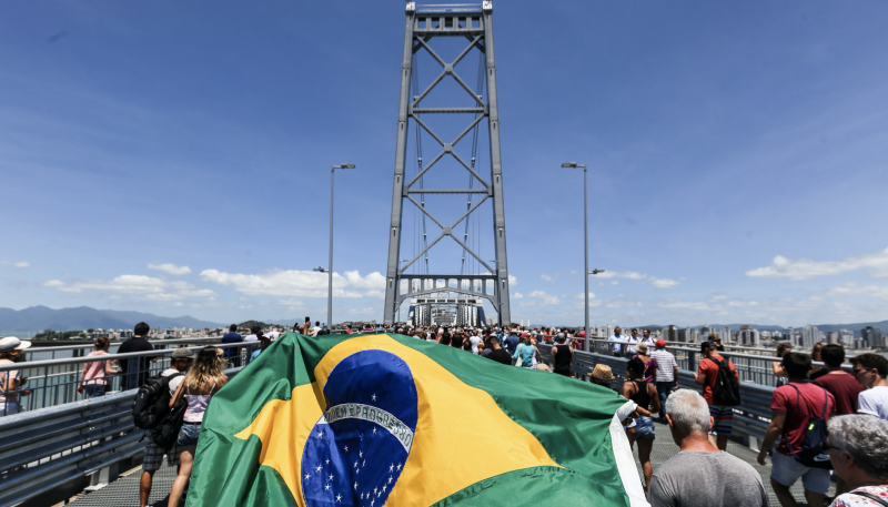 Ponte Hercílio Luz – Foto: Anderson Coelho / ND