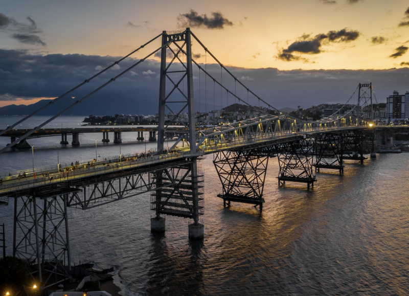 Ponte Hercílio Luz – Foto: Heitor /ND