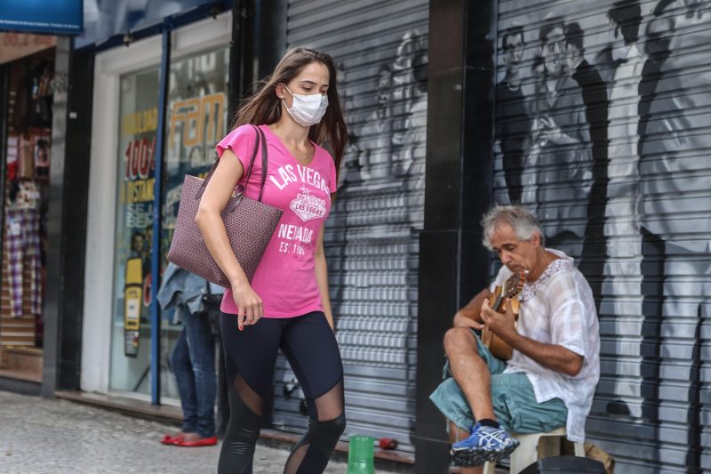 O cen&aacute;rio reflexo da pandemia – Foto: Anderson Coelho/ND