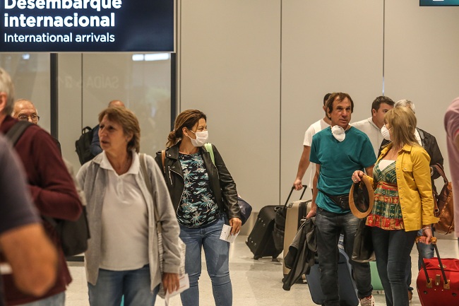 Aeroportos poder&atilde;o voltar a receber estrangeiros em todo o Pa&iacute;s – Foto: Anderson Coelho/ND