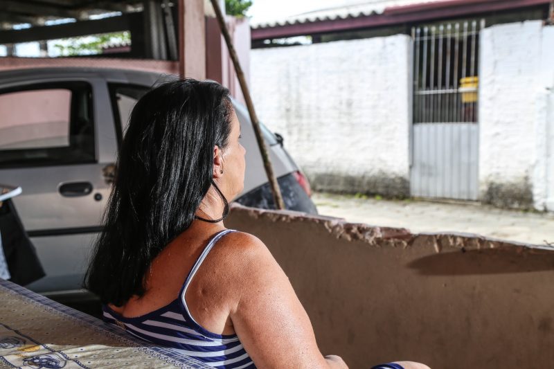 M&atilde;e de v&iacute;tima de feminic&iacute;dio, Maria Neves ainda aguarda a volta da filha – Foto: Anderson Coelho/ND