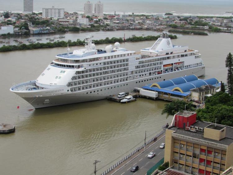 Navio em Itajaí