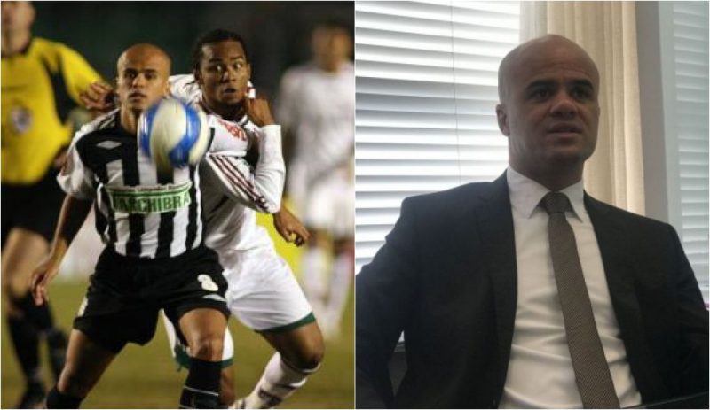 O lateral/meia Ruy em ação pelo Figueirense em 2007 | Hoje, advogado