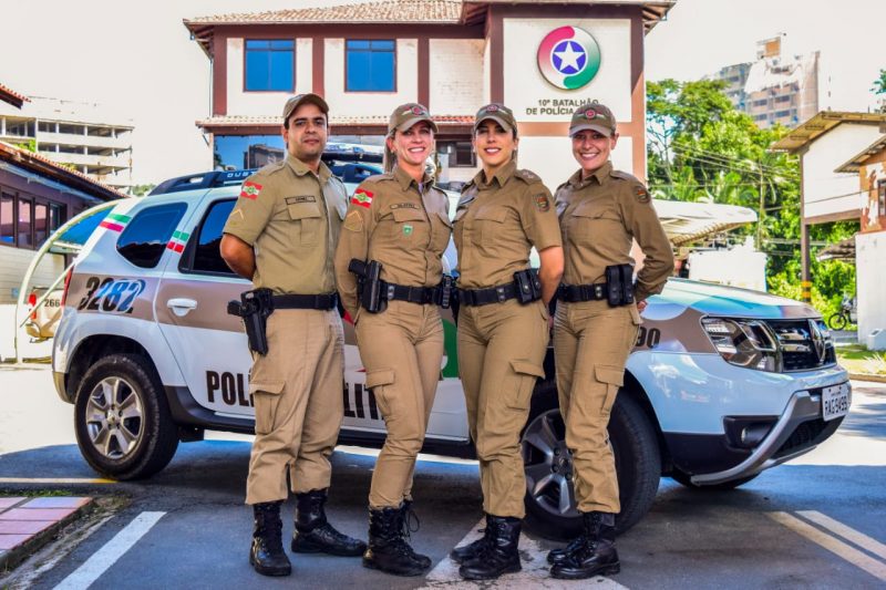 Rede Catarina conta com quatro policiais em Blumenau – Foto: Pol&iacute;cia Militar / Divulga&ccedil;&atilde;o