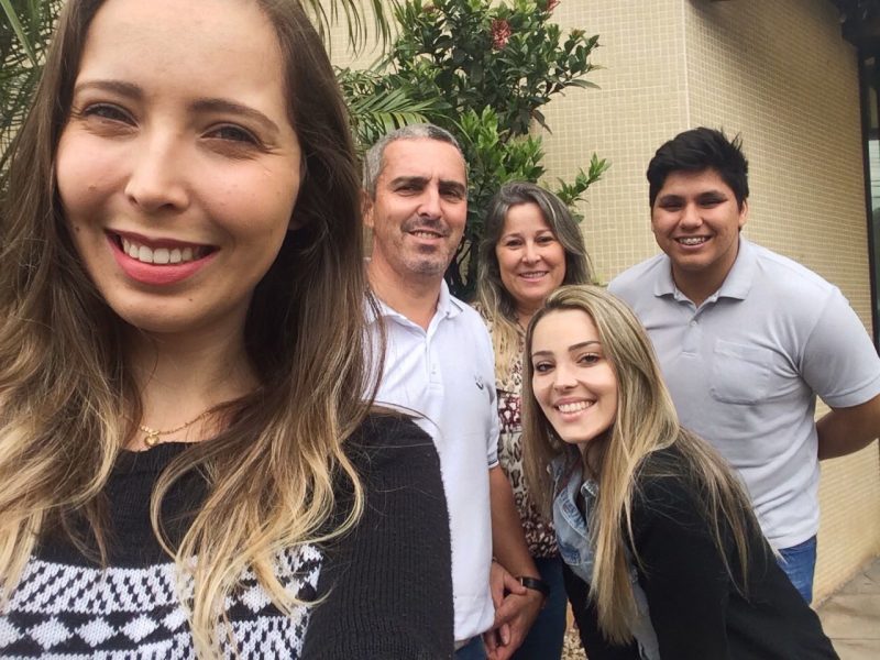 Apegada a fam&iacute;lia, Gabriella era a filha ca&ccedil;ula – Foto: Arquivo Pessoal/ND