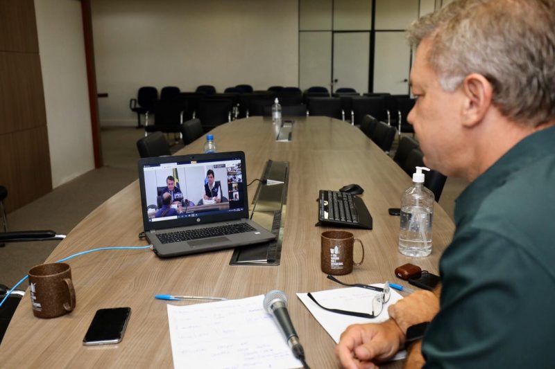 Gean Loureiro se reúne com presidente para falar de ações em Florianópolis – Foto: Prefeitura de Florianópolis/ND