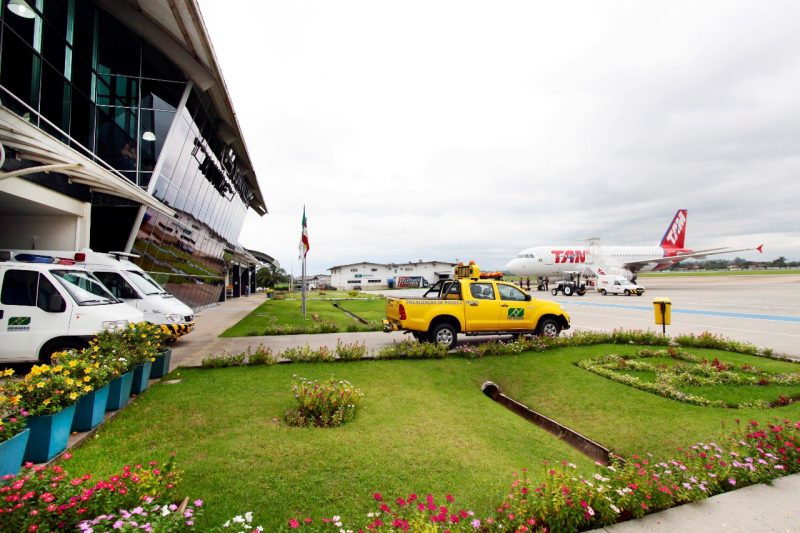 Aeroporto de Joinville ser&aacute; leiloado em abril – Foto: Divulga&ccedil;&atilde;o/ND