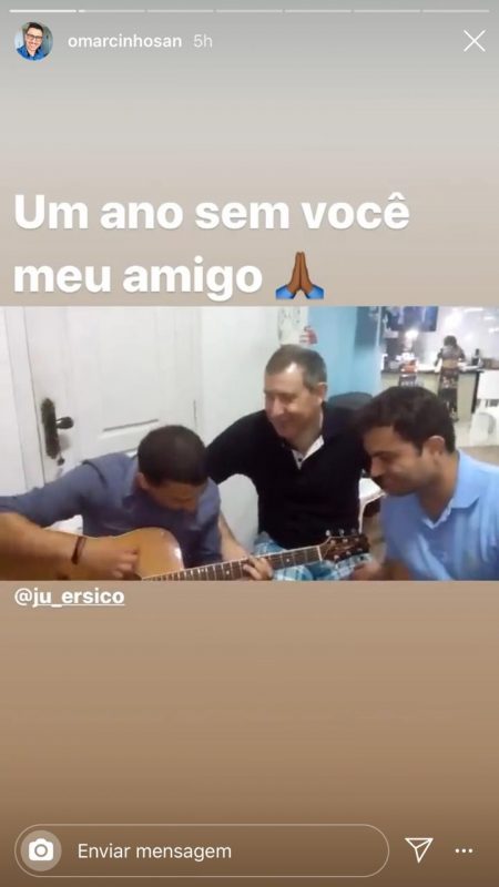 Macinho San, ex-colega de Rafael – Foto: Reprodu&ccedil;&atilde;o/Instagram