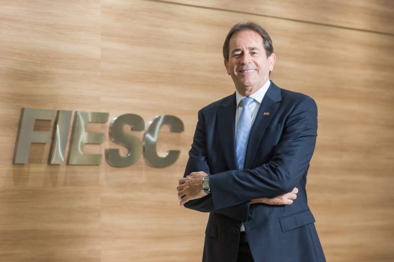 Presidente da Fiesc, M&aacute;rio Cezar Aguiar – Foto: Fiesc/Divulga&ccedil;&atilde;o/ND