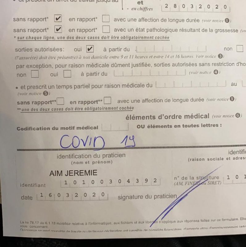 Diagnóstico foi objetivo e sem hesitação: Covid-19 – Foto: Arquivo Pessoal