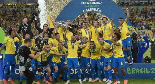 Brasil venceu a Copa América atuando em casa em 2019 – Foto: CBF/Divulgação