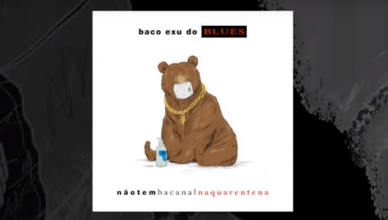 &#8220;Não tem Bacanal na Quarentena&#8221; é o terceiro álbum do rapper Baco Exu &#8211; Foto: Reprodução/Youtube