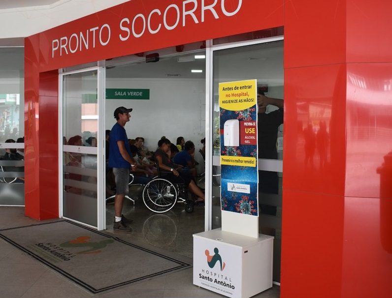 Hospitais de Blumenau restringem atendimento – Foto: HSA/Arquivo/ND