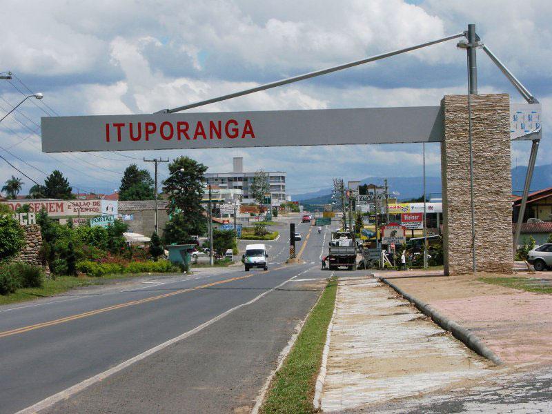 Ituporanga está entre os municípios acometidos pelo Delta &#8211; Foto: Divulgação/ND