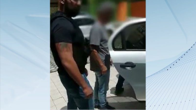 Homem foi preso no bairro Vila Nova no m&ecirc;s de mar&ccedil;o – Foto: Reprodu&ccedil;&atilde;o/NDTV