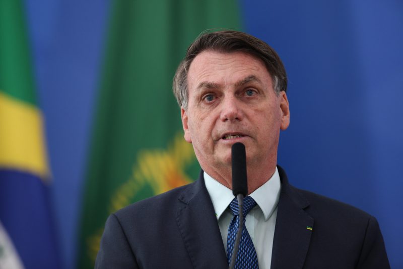 Bolsonaro vem tentando afrouxar medidas de isolamento social – Foto: Júlio Nascimento/PR/Divulgação/ND