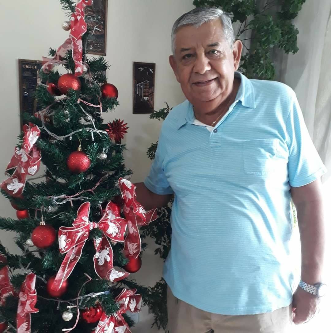 Alonso Pinto Maluenda, morador de Blumenau, morreu no dia 10 de maio na UTI do Hospital Santa Catarina. O idoso, de 83 anos, estava internado desde o dia 4 de abril. Confira a reportagem completa: <a href="https://bit.ly/2SSDjjK">https://bit.ly/2SSDjjK</a> - Reprodução Redes Sociais/ND