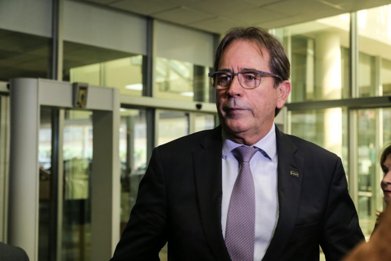 Mario Aguiar, presidente da Fiesc, diz que o setor est&aacute; preocupado e teme reflexo na economia do Estado – Foto: Anderson Coelho/ND