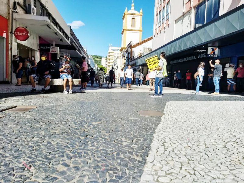 Comércio de Florianópolis espera boas vendas na véspera do Dia dos Namorados &#8211; Foto: Ian Sell/ND