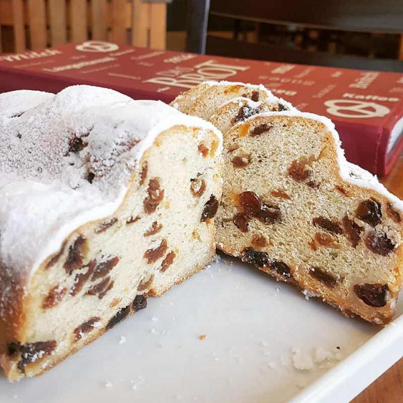 Stollen, o delicioso pão doce nascido lá na Alemanha e que é sucesso em mesas de todo o mundo – Foto: Arquivo Pessoal/ND