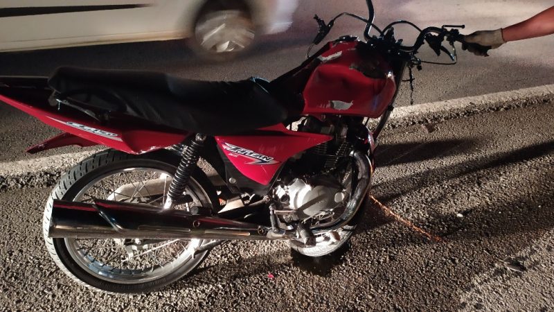 Condutor e passageira da moto morreram em acidente &#8211; Foto: PRF/Divulgação/ND