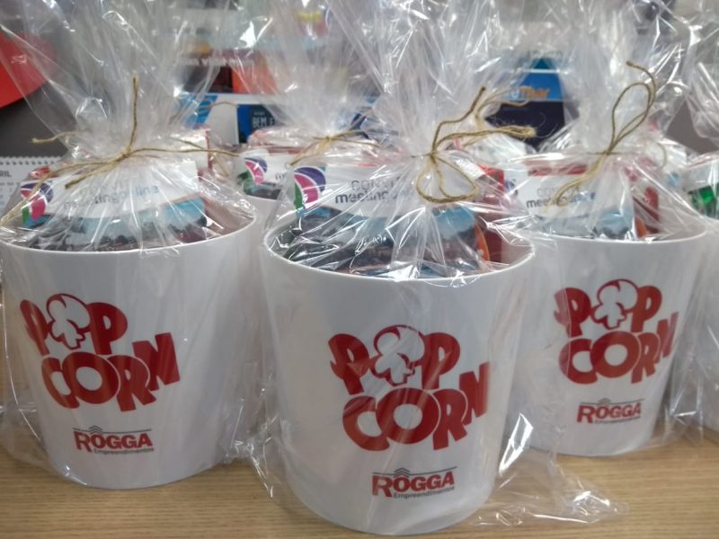 Kit pr&eacute; lan&ccedil;amento tem pipoca, guaran&aacute; e chocolate – Foto: Divulga&ccedil;&atilde;o ND